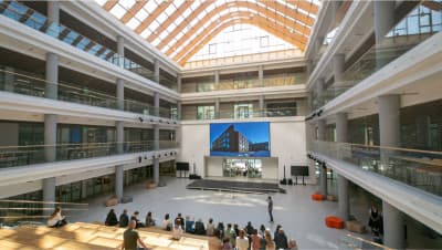 Светодиодный экран для Школы № 220